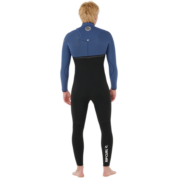 2025 Rip Curl Mens E-Bomb 5/3mm Chest Zip Wetsuit 17QMFS - Navy